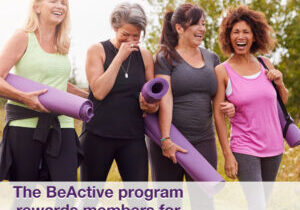 Women preparing to exercise